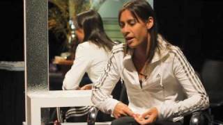 Flavia Pennetta Talks About Life On The WTA Tour [upl. by Pudens729]