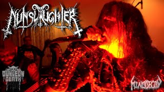 NUNSLAUGHTER  Satanic Slut  Smell the Burning Churches Live at Dungeon Death Fest 41622 [upl. by Nemrak116]