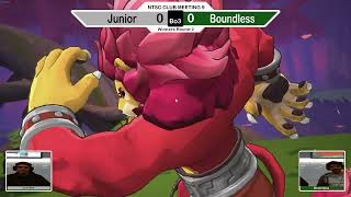 NTSC Club Meeting 9 Rivals Bracket JuniorZetterburn vs BoundlessOrcane  Winners Round 2 [upl. by Eamon599]