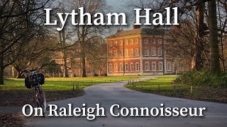 Raleigh Connoisseur vintage 3speed bicycle goes to Lytham Hall with bonus Morris Minor classic car [upl. by Samal909]