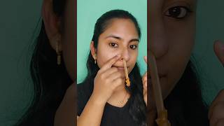 🫢How to Remove Easily Nose Hair Nose Hair Remove With Waxshorts youtubeshorts [upl. by Milburt]