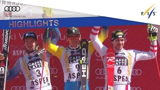 Highlights  Myhrer ends in great fashion in Aspen Slalom  FIS Alpine [upl. by Waechter320]