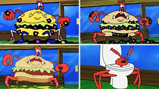 SpongeBob Krabby Patty Monsters vs Digital Circus Animation [upl. by Sremmus]