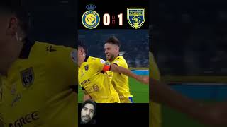 Al nassr 🆚️ Al Taawoun 41 Imaginary​ match​ highlights shorts​ football​ youtube​ ronaldo​ [upl. by Airdnassac670]