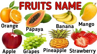 Fruits Name with Facts and Pictures  Fruits Name Vocabulary  FRUITS NAME  फलों के नाम [upl. by Einra661]