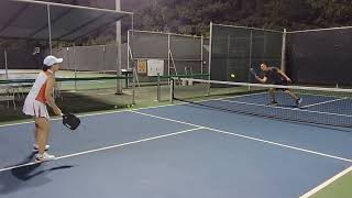 Pickleball practice drills 3rd shot drop and speedups July 6th [upl. by Hpesoj]