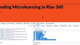 Branding your Microlearning course in Rise 360 [upl. by Krebs577]