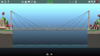 Poly Bridge 2  Level 510 Solution [upl. by Aenitsirhc]