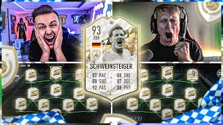 FIFA 22 Prime ICON MOMENTS SCHWEINSTEIGER Squad Builder BATTLE ⭐️🔥 [upl. by Llecrup]