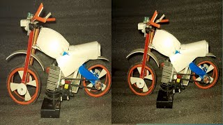 How to make a motorbike  out of PVC pipe sheet  part 1 [upl. by Tigges]