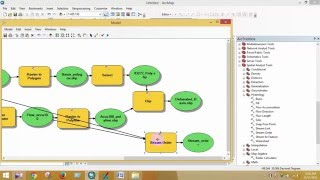 Arc Gis Tutorial Part5 Stream orderBasin Analysis [upl. by Kcin]