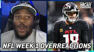 Biggest Overreactions After Week 1 of the NFL Season  The Edge With Micah Parsons [upl. by Clara]