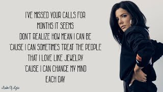 Halsey  SORRY Lyrics [upl. by Johst]