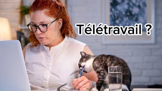 POURQUOI LE TÉLÉTRAVAIL  TELEWORKING [upl. by Zephaniah]