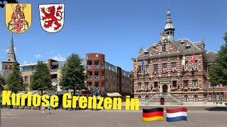 Eine Straße zwei Länder 🇩🇪🇳🇱 Herzogenrath Kerkrade [upl. by Gilda225]