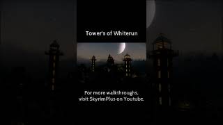 Towers of Whiterun skyrim skyrimmodding elderscrolls [upl. by Mattie]