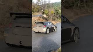 Test Rallye Monte Carlo 2024  Toyota Yaris Rally2  Solans [upl. by Aianat]