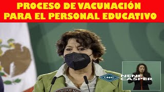 PROCESO DE VACUNACIÓN A PERSONAL EDUCATIVO [upl. by Kaila]