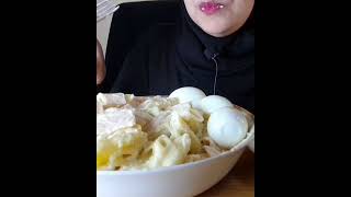 ASMR CREAMY PASTA [upl. by Yorke424]