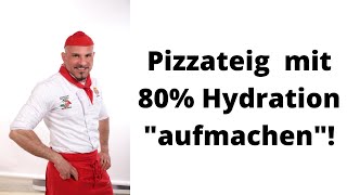 Pizzateig vom Pizza Weltmeister  Pizza Napoletana mit 80 Hydration [upl. by Chari]