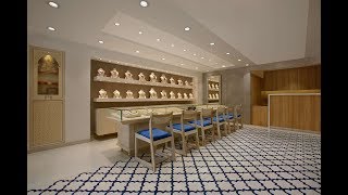 Shop design  The Design Walk  Dipen Gada amp Associates  SKanjibhai Jewellers [upl. by Rodolphe]