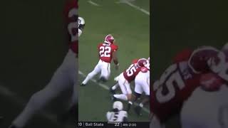 Justice Haynes TRUCK STICKS Missouri player w Coach P aka Goat Doe on the call [upl. by Mallis564]