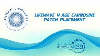 Lifewave YAge Carnosine Patch Placement [upl. by Airdnazxela]