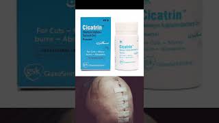 Zakham or Jale ka ilaj in urdu Cicatrin powder uses in urdu by medicine infomaster [upl. by Attolrahc]