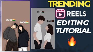 Imi Imi imi Song Reels Trending Video Tutorial  New Reels Couple Trending Video Editing Tutorial [upl. by Aneerhs]