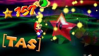 TAS Super Mario 74 Extreme Edition quot157 Starsquot [upl. by Elodea]