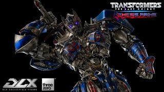 Transformers The Last Knight DLX Nemesis Prime by threezero [upl. by Aivizt]