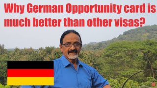 Why German Opportunity card is much better than other visas Manoj Palwe explains [upl. by Rafa860]