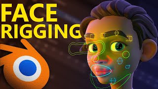 FACE RIGGING Made Easy in Blender Hindi Tutorial [upl. by Ares]