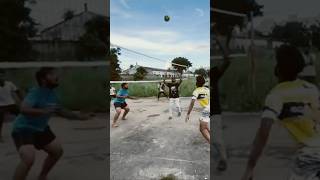 Atla untadi setting Mari 🤣🤣 sportsequipment emotionalbgms cricket volleyball teaserbgm love [upl. by Drandell]