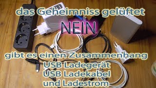 USB Ladegeräte Ladekabel Ladestrom im Test [upl. by Ecineg]