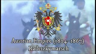 Radetzky Marsch  Austrian Military March [upl. by Ahsiekam338]