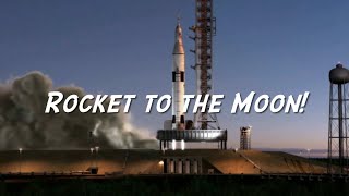 ROCKET TO THE MOON 🎶 Song for kids schools EYFS KS1 space modelmaking early years [upl. by Enait]