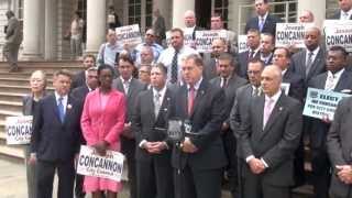 JOE CONCANNON ANNOUNCES HIS BID FOR CITY COUNCIL AGAINST MARK WEPRIN [upl. by Edyaj]