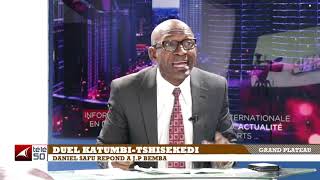 DUEL KATUMBITSHISEKEDI DANIEL SAFU REPOND A JEAN PIERRE BEMBA DU 18 DEC 2023 [upl. by Ramaj]