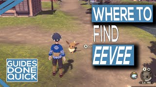 Where To Find Eevee In Pokemon Legends Arceus [upl. by Thorvald]