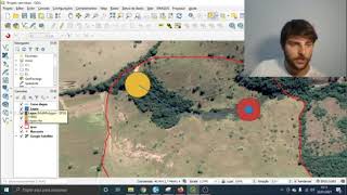 Delimitar APPs no QGIS  Nascentes rios e lagoas Novo código florestal [upl. by Crocker]