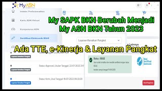 My SAPK BKN berubah Menjadi My ASN BKN Tahun 2023 [upl. by Dolan]