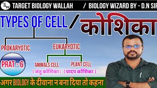 prokaryotic cell and eukaryotic cell  प्रोकैरियोटिक कोशिका और यूकैरियोटिक कोशिकाbiologykhansir [upl. by Lehcyar]