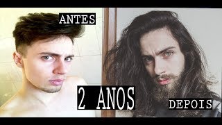 2 ANOS DEIXANDO O CABELO CRESCER ESPECIAL 10K  Two Year of Hair Growth [upl. by Aserret]