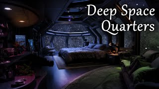 Deep Space Sleeping Quarters  White and Grey Noise  Relaxing Sounds of Space Flight  LIVE [upl. by Consuelo]