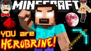 Minecraft YOU ARE HEROBRINE Mod Showcase Become Herobrine [upl. by Aidole]