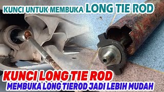 MEMBUAT KUNCI LONG TIE ROD MEMBUKA LONG TIE ROD [upl. by Aivull]