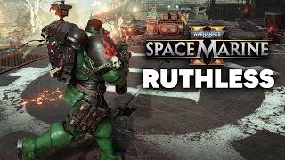 SPACE MARINE 2  Ruthless Difficulty Level 9 Vanguard Carries Two Level 1s [upl. by Lemrej]