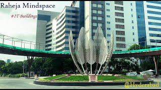 Raheja Mindspace Hyderabad  Madhapur IT Park  Morning Drive  IT Buildings [upl. by Nednerb]