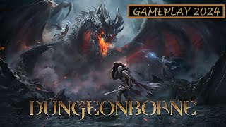 Dungeonborne  Gameplay Video 2024 PC  Dark and DarkerSoulslikePvPvEF2P  First 14 Minutes [upl. by Herzberg]